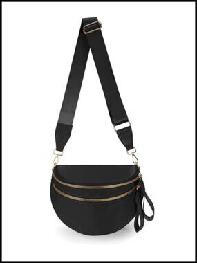 FEIBOON Nylon Crossbody Bag Bum Bag Handbags Purses for Women